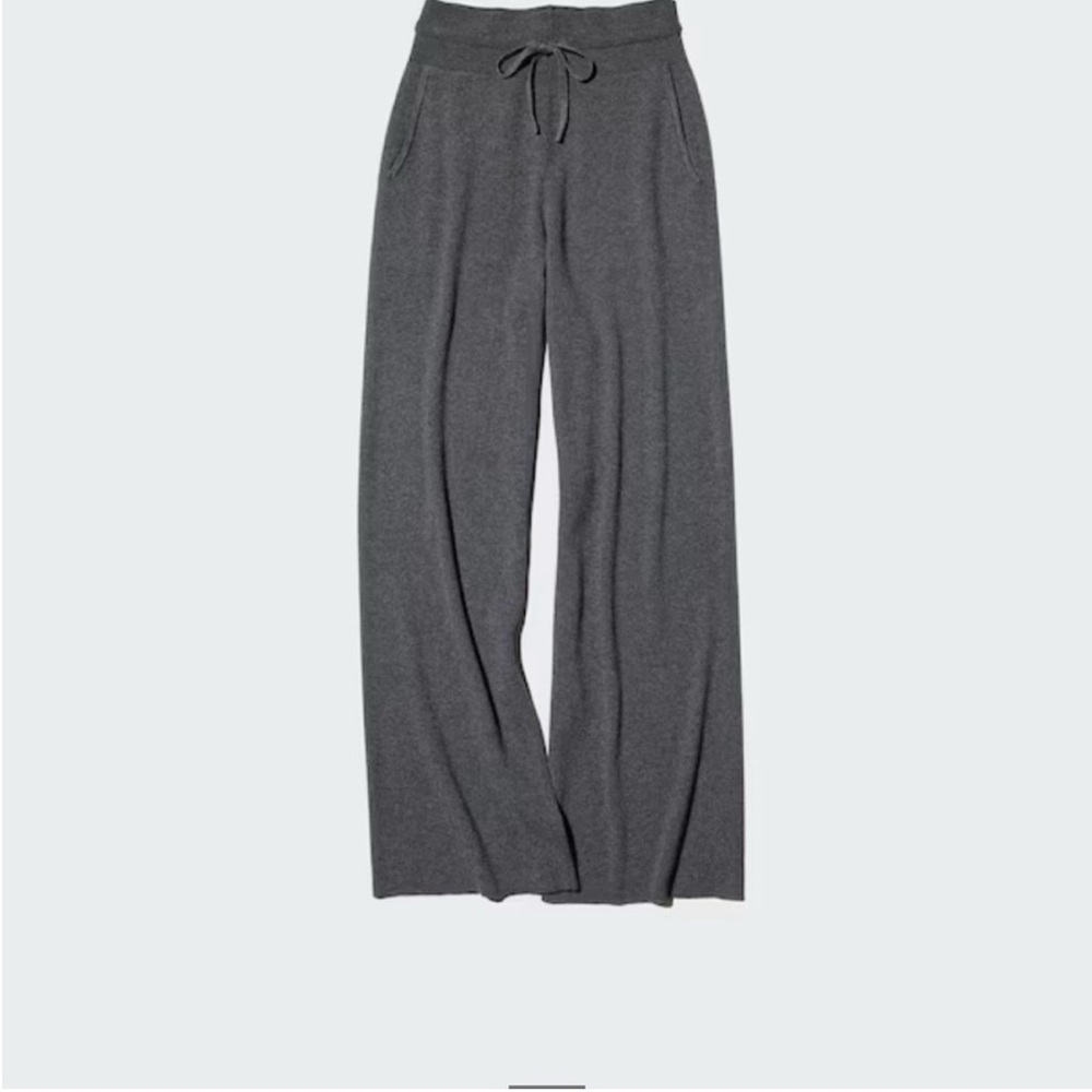 Uniqlo Washable Knit Ribbed Pants